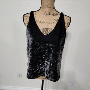 LOFT CRUSHED velvet tank‎ top size XS